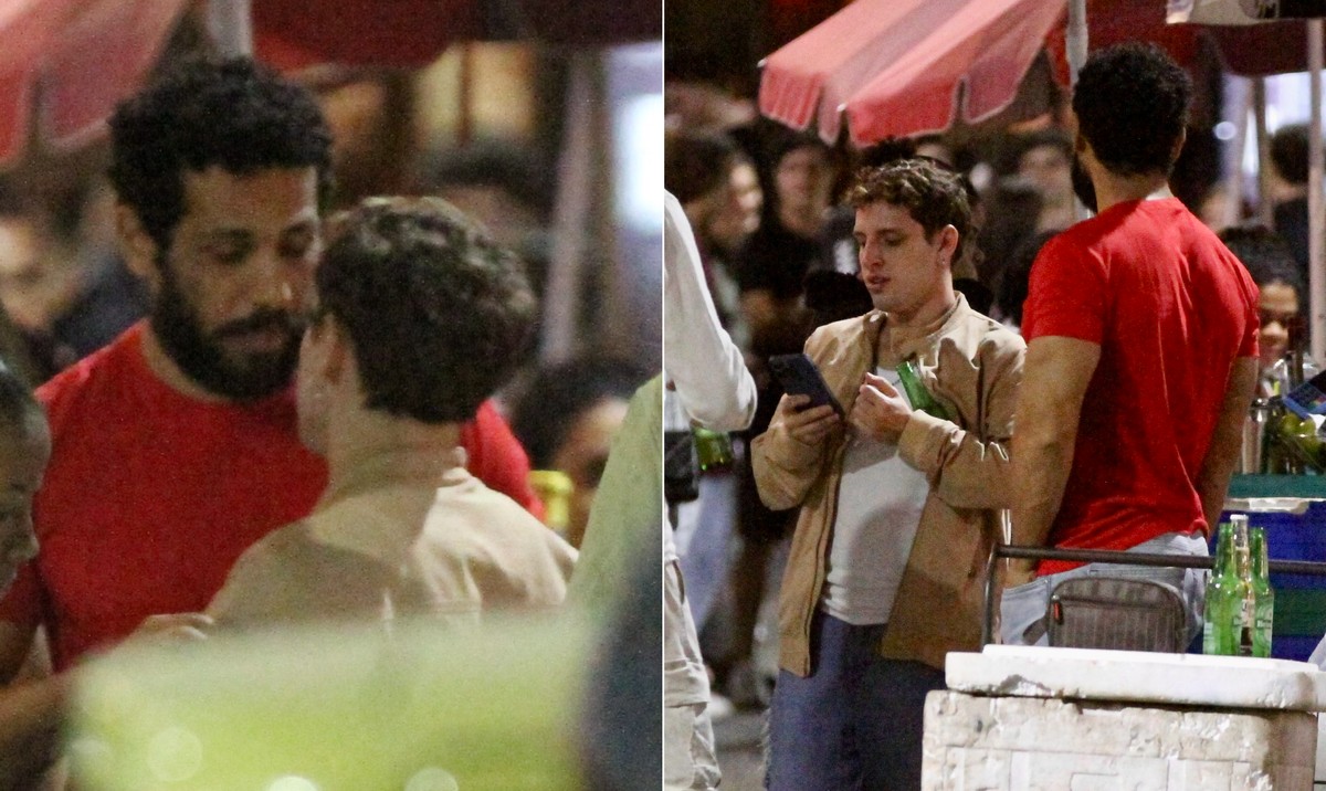 Vivendo Romance Gay Em Terra E Paix O Atores Curtem Noite Do Rio E Mostram Sintonia Fora De Cena