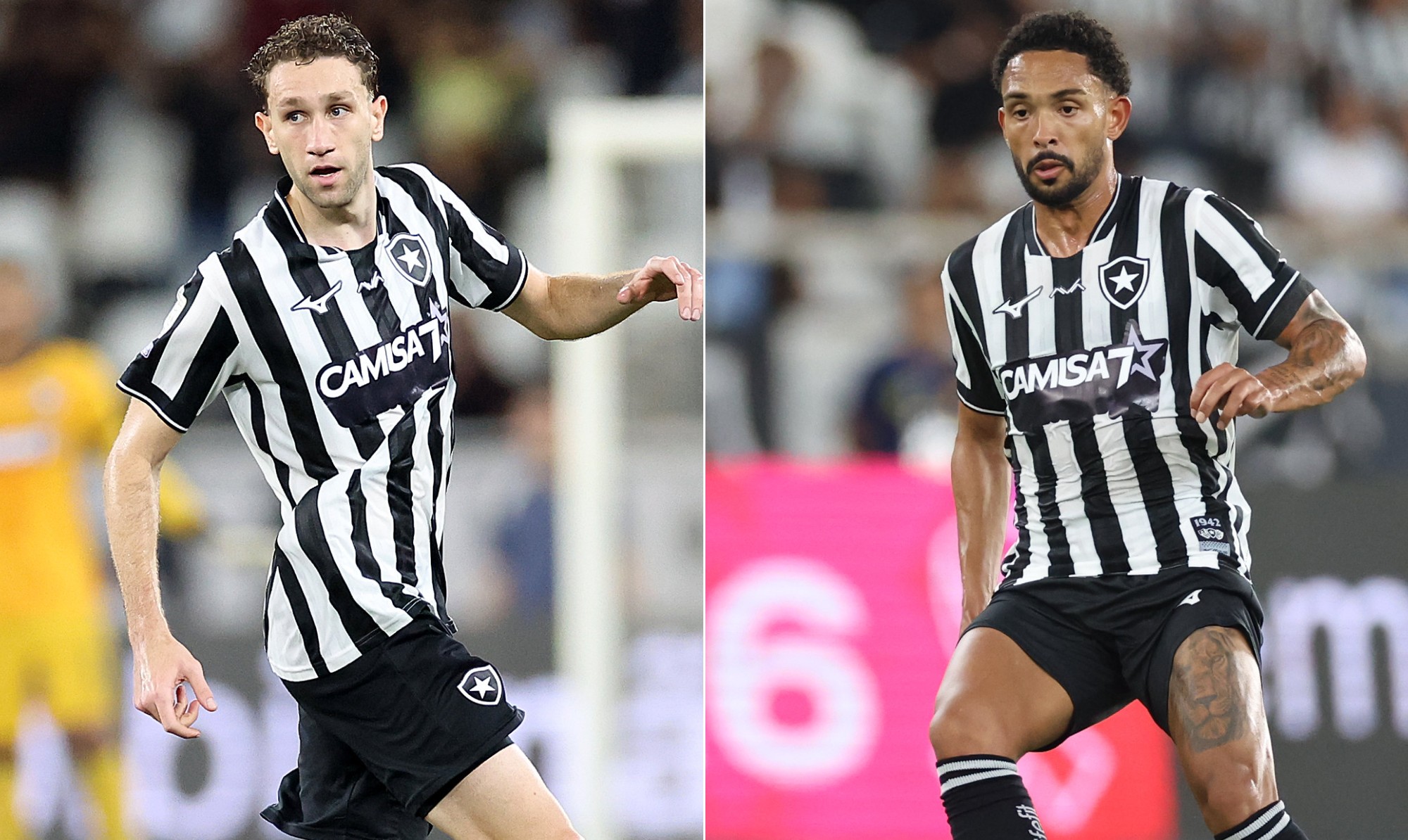 Botafogo: Arthur Chaves e Vitinho recebem alta após sustos no clássico com o Vasco