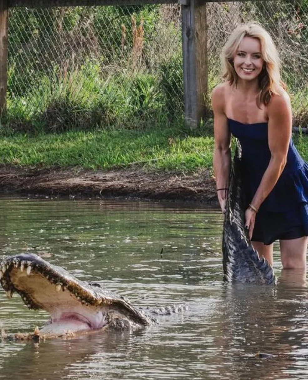 Kat Daley com Big Al — Foto: Reprodução/Instagram
