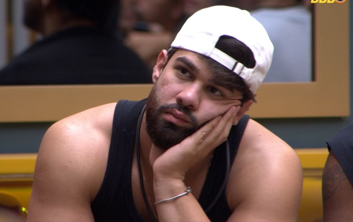 Paulo Augusto no 'BBB 26' — Foto: Rede Globo/ Reprodução