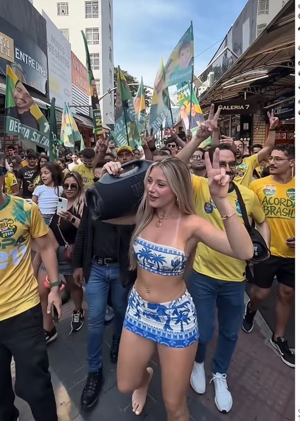 Julia Cortez, perfil de IA — Foto: rep/ instagram