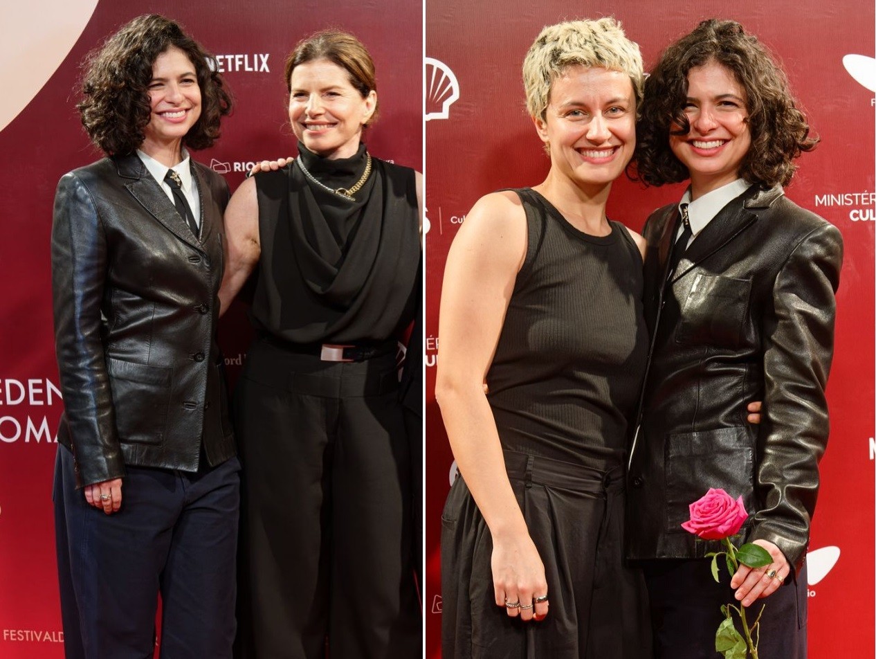 Débora Bloch prestigia filha cineasta e nora em estreia no Festival do Rio