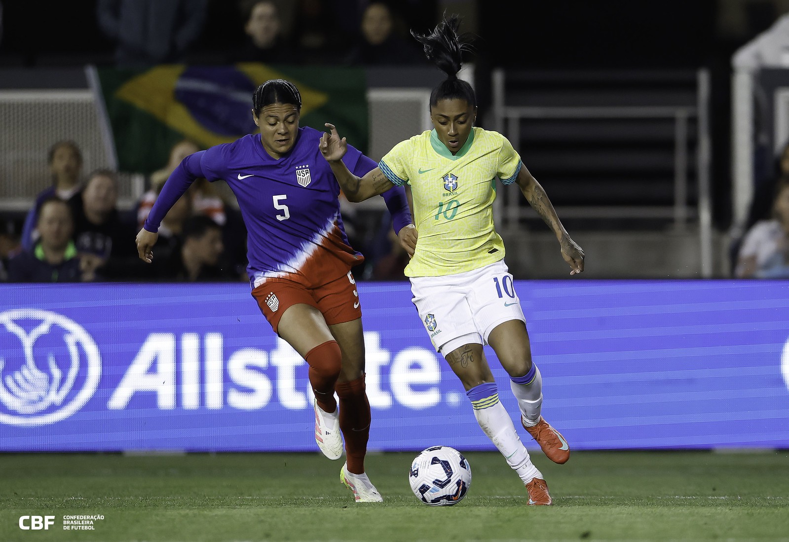 São Paulo e Fortaleza recebem amistosos de junho entre seleção brasileira feminina e Estados Unidos