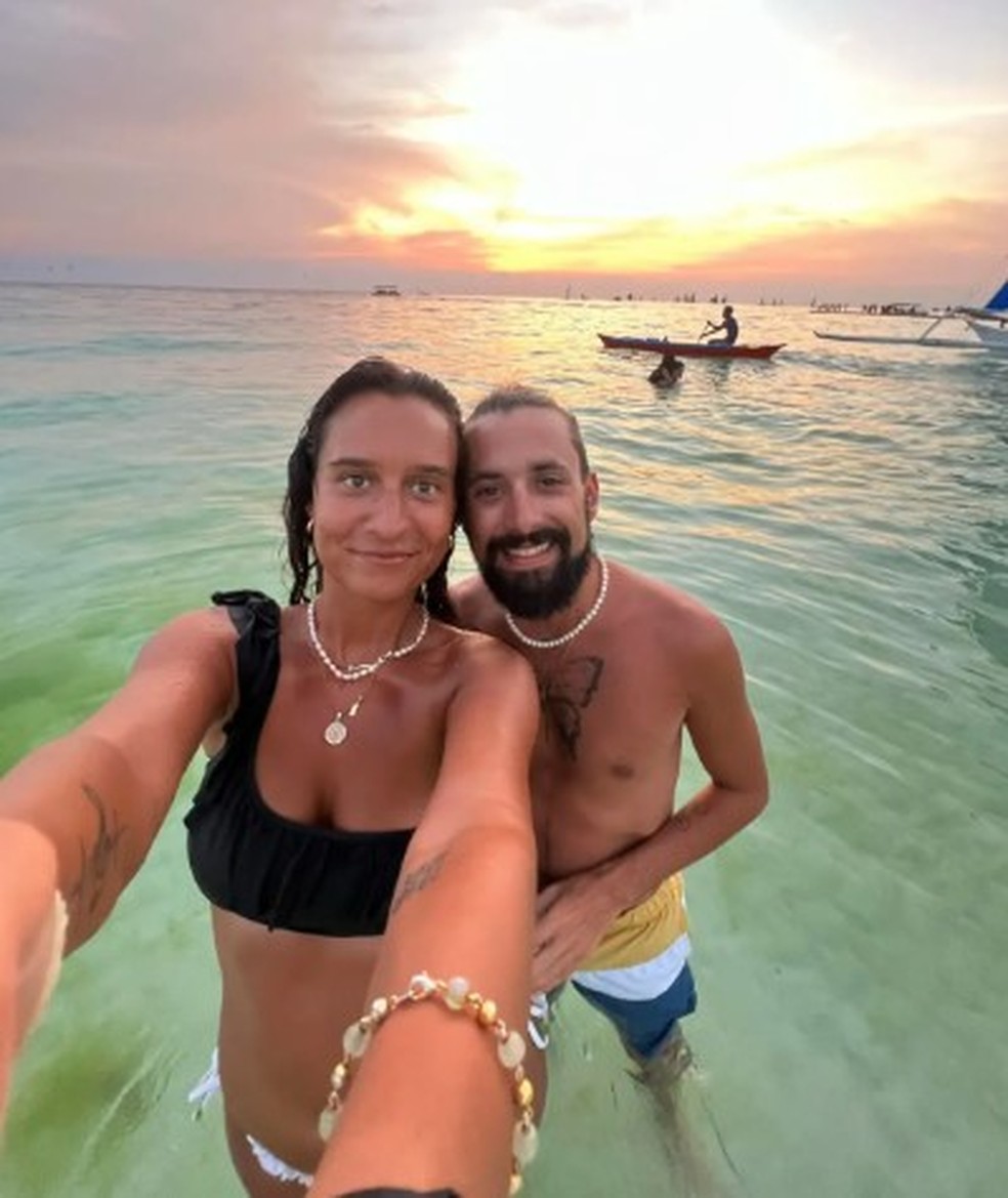 Vanessa Konopka e Fernando &mdash; Foto: Reprodu&ccedil;&atilde;o