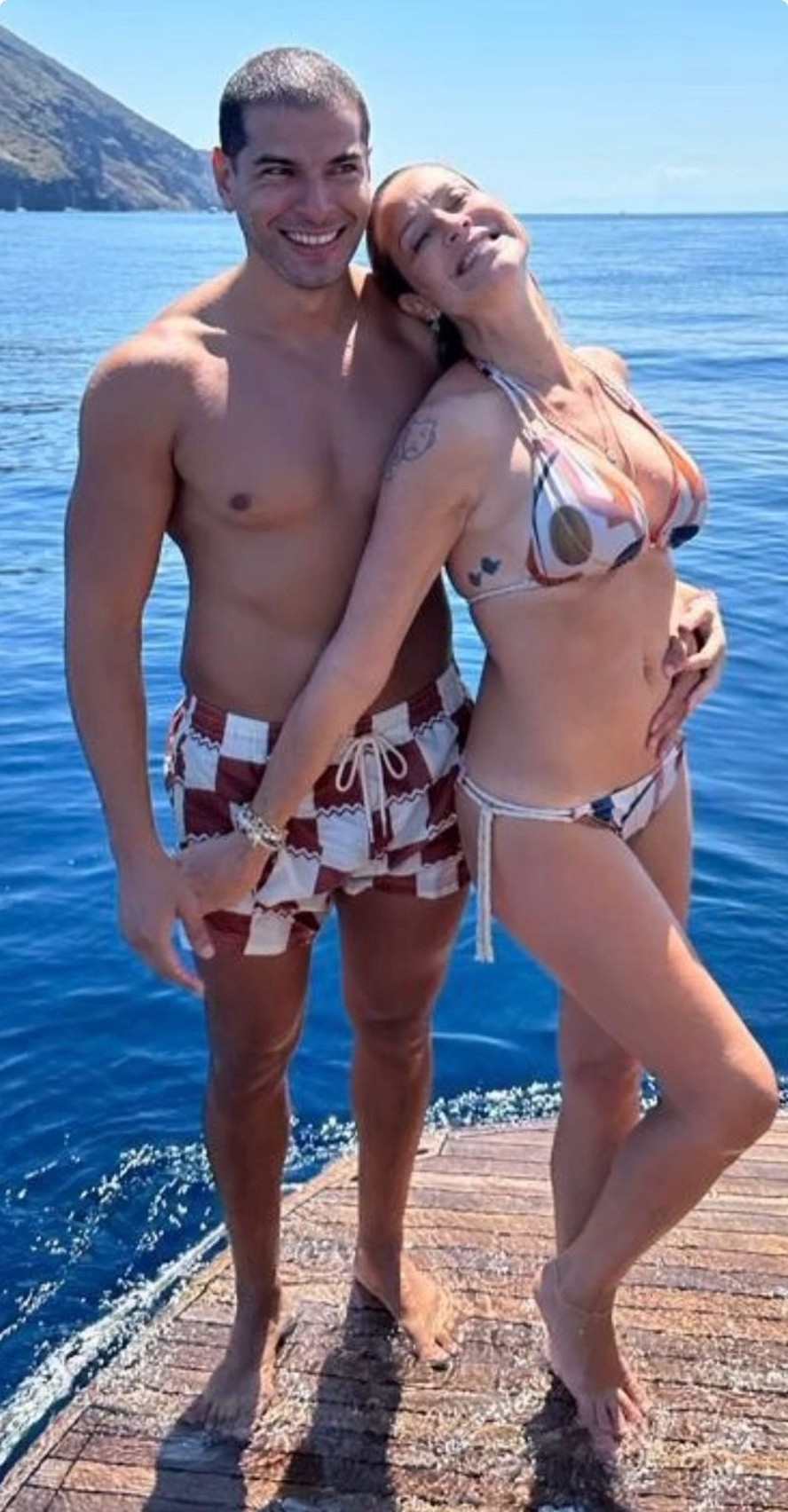 Luana Piovani com o namorado, o empres&aacute;rio Lucas Bitencourt &mdash; Foto: Reprodu&ccedil;&atilde;o/Instagram