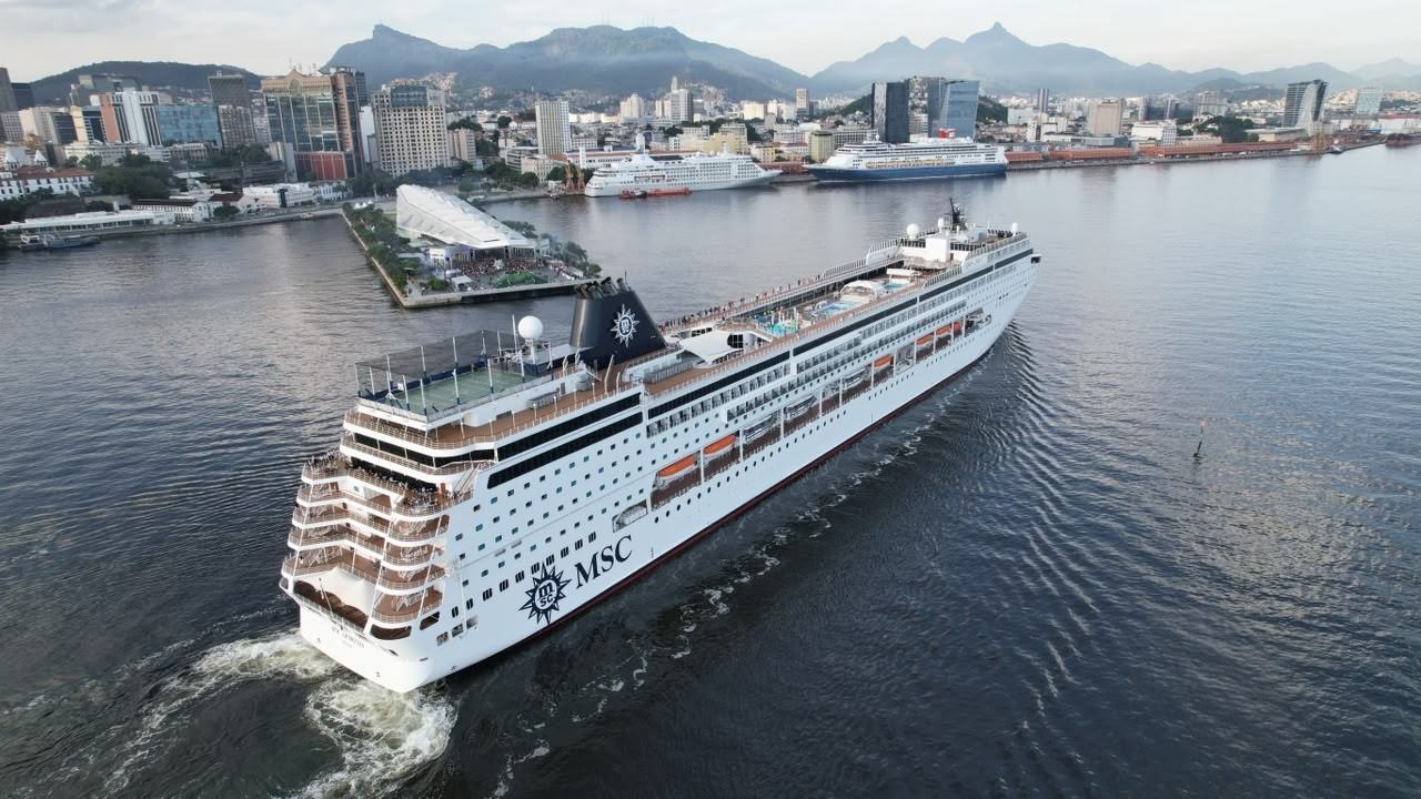 Pier Mauá terá 29 navios diferentes atracando na Zona Portuária