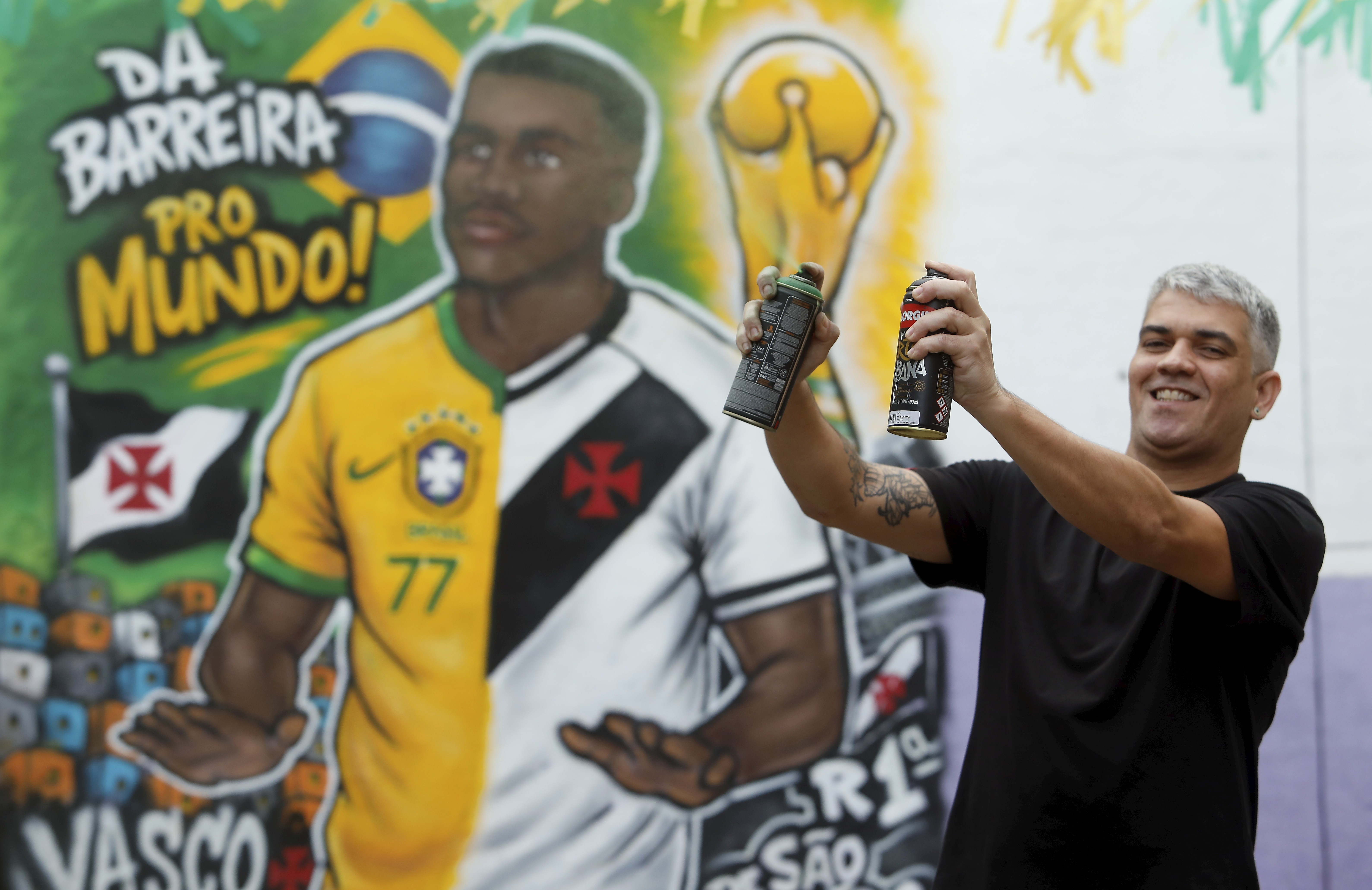'Da favela para o mundo’: Barreira do Vasco pinta as ruas no embalo da ...