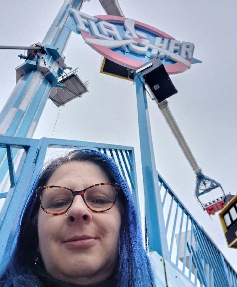 Ga&euml;lle e Flasher: atra&ccedil;&atilde;o arrebatadora &mdash; Foto: Reprodu&ccedil;&atilde;o/@achterbahnstory