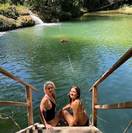 Dira Paes e Renata Boldrini &mdash; Foto: Reprodução