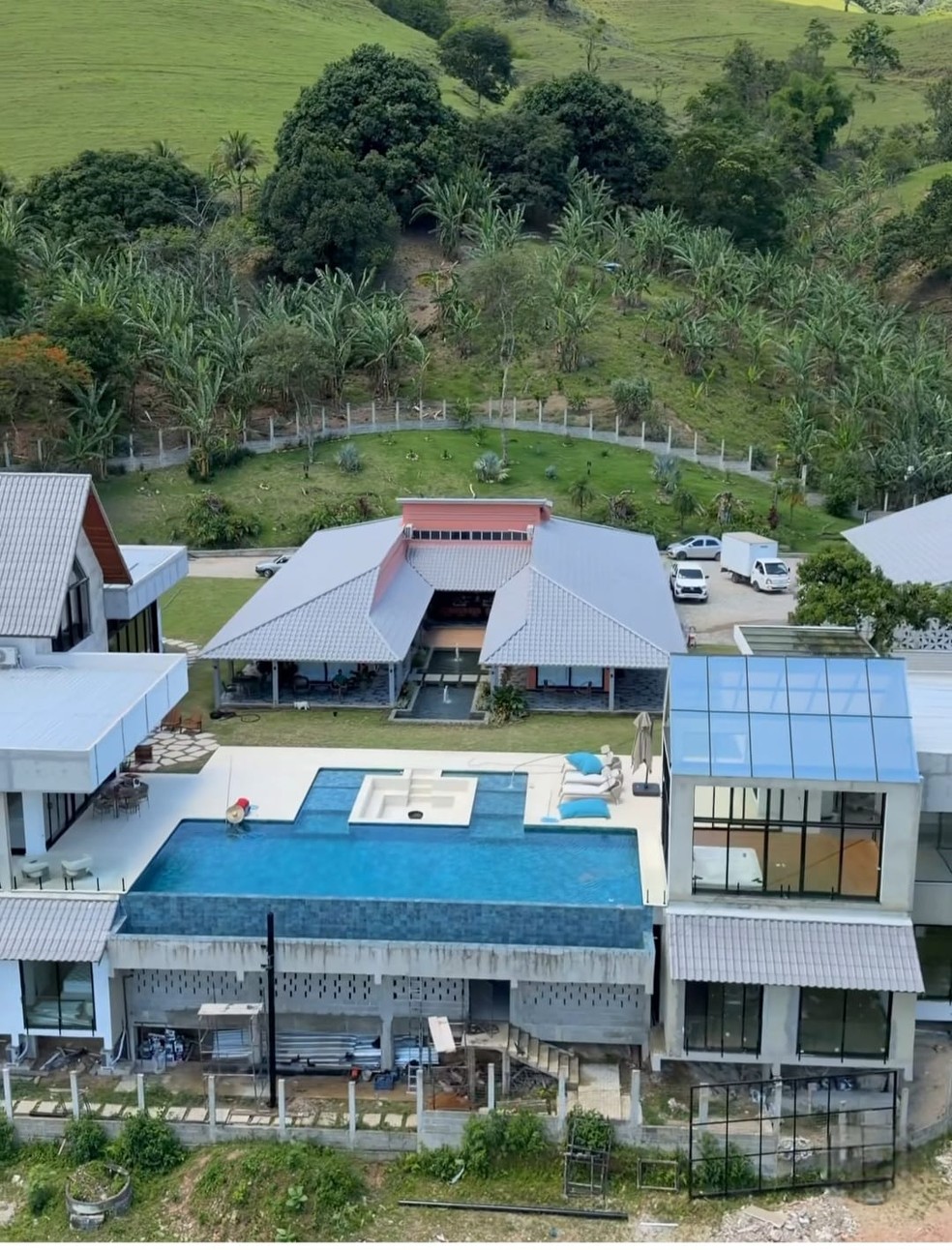 A fazenda de Jon Vlogs — Foto: rep/ instagram