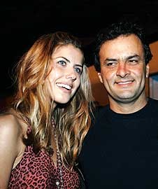 Martha Graeff namorou Aécio Neves — Foto: Arquivo