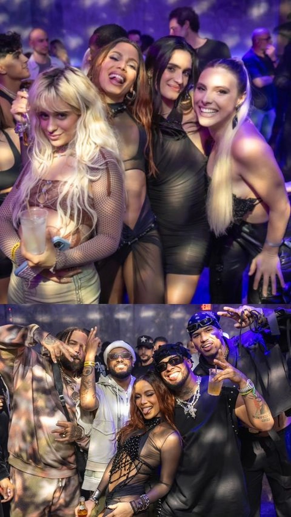 Os convidados da festa de Anitta em Miami — Foto: reprodução/ instagram