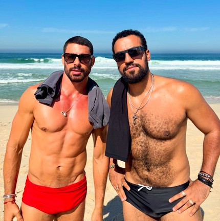 Ricardo Teodoro e Cauã Reymond — Foto: reprodução/ instagram