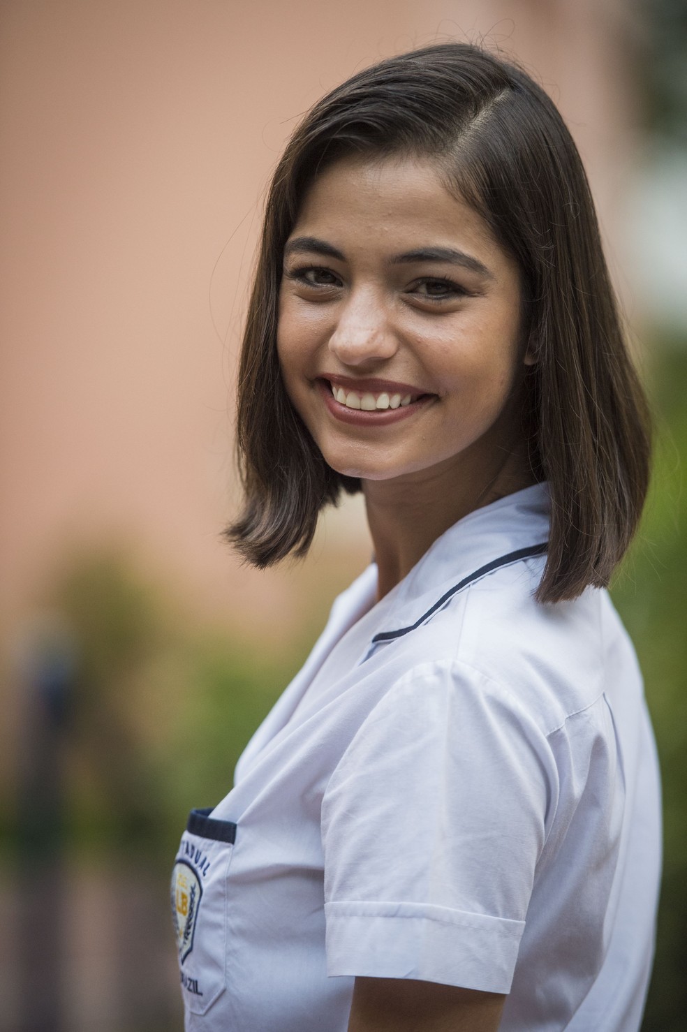 Krica ( Cynthia Senek ), aluna do colégio Leal Brazil em Malhação — Foto: João Cotta/ TV Globo