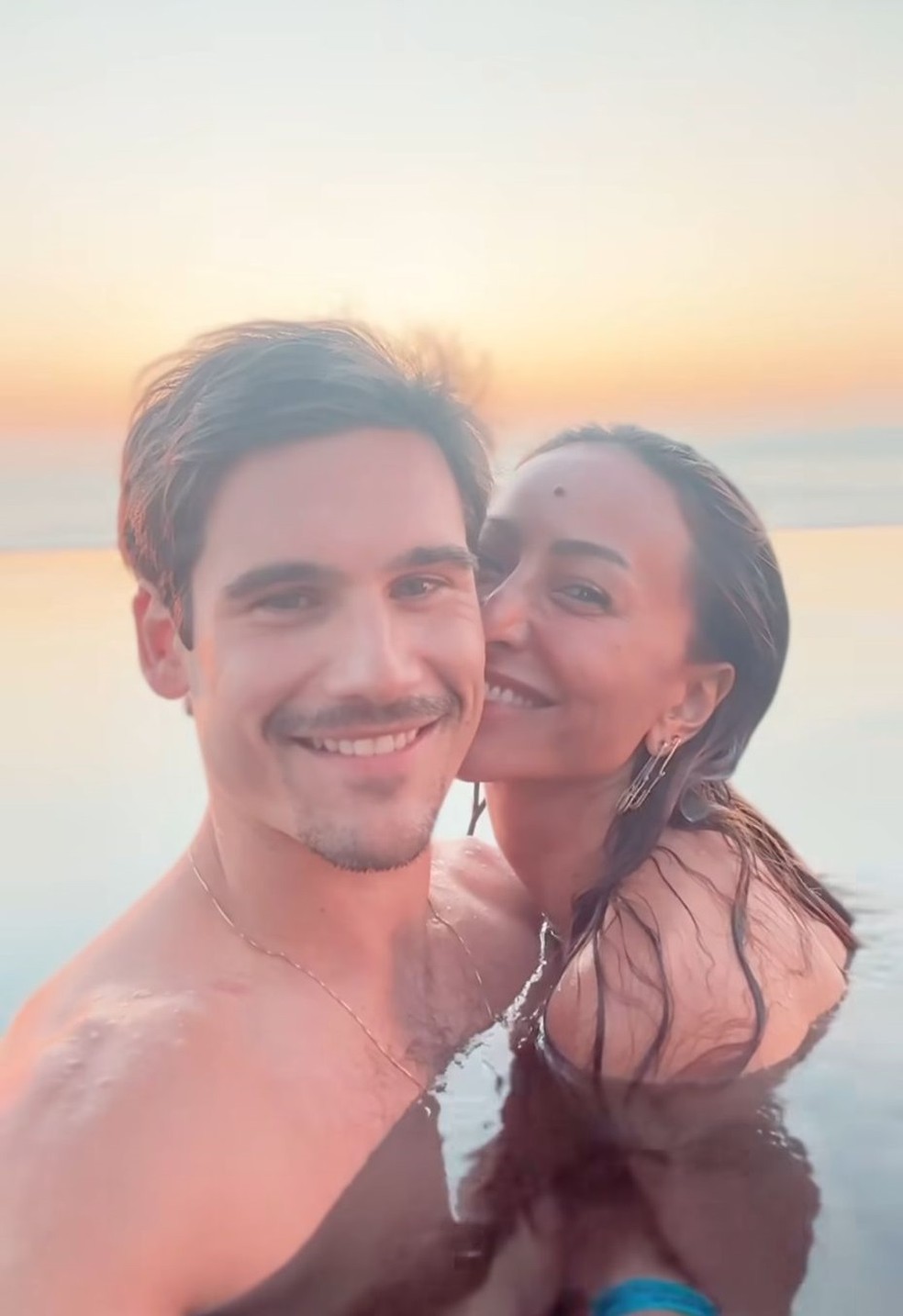 Sabrina Sato e Nicolas Prattes juntos em viagem romântica — Foto: Instagram