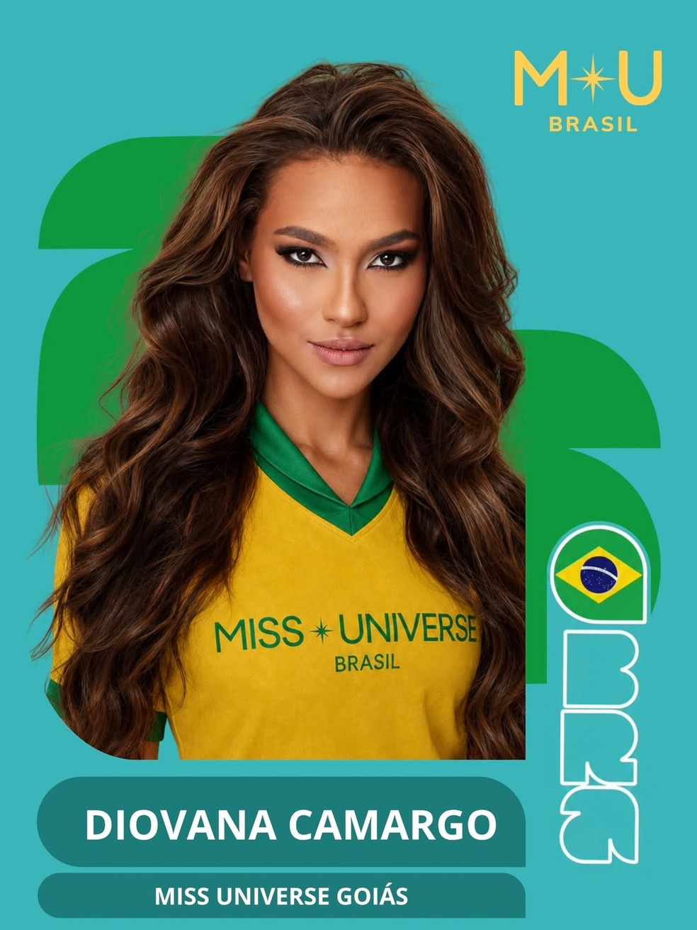 Candidata ao Miss Universe Brasil 2026 — Foto: Divulgação/Miss Universe Brasil