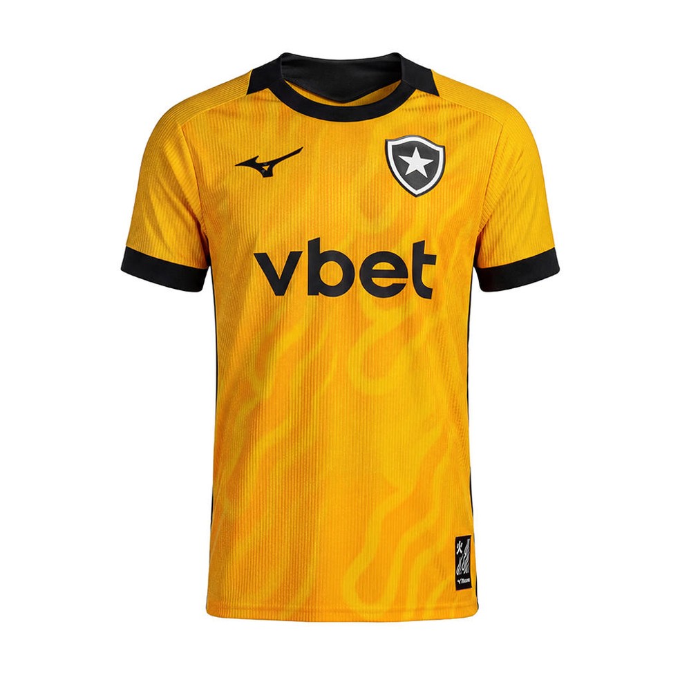 Camisa de goleiro do Botafogo para a temporada 2026/27 — Foto: Divulgação/Botafogo