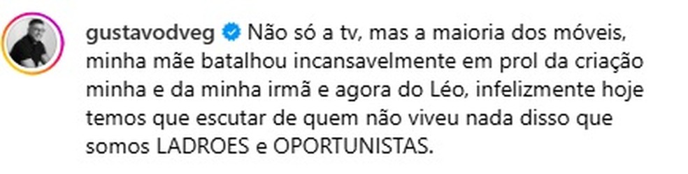 Irmão de Marília Mendonça, João Gustavo rebate seguidora sobre finanças da família — Foto: Reprodução/Instagram