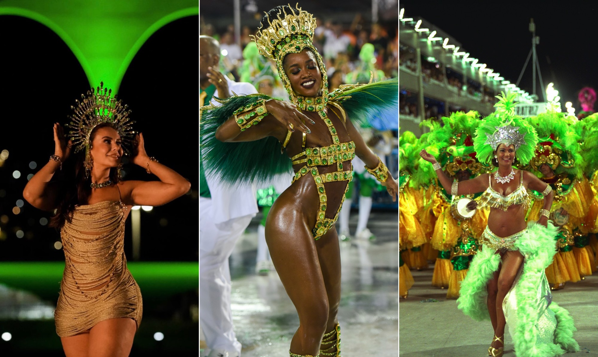 Com Paolla Oliveira na Imperatriz, relembre outras famosas que foram rainhas de bateria da escola