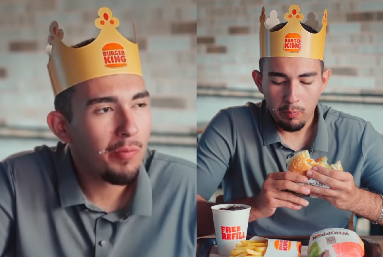 Jovem abandonado em trilha por amiga vira estrela de campanha de gigante do fast food