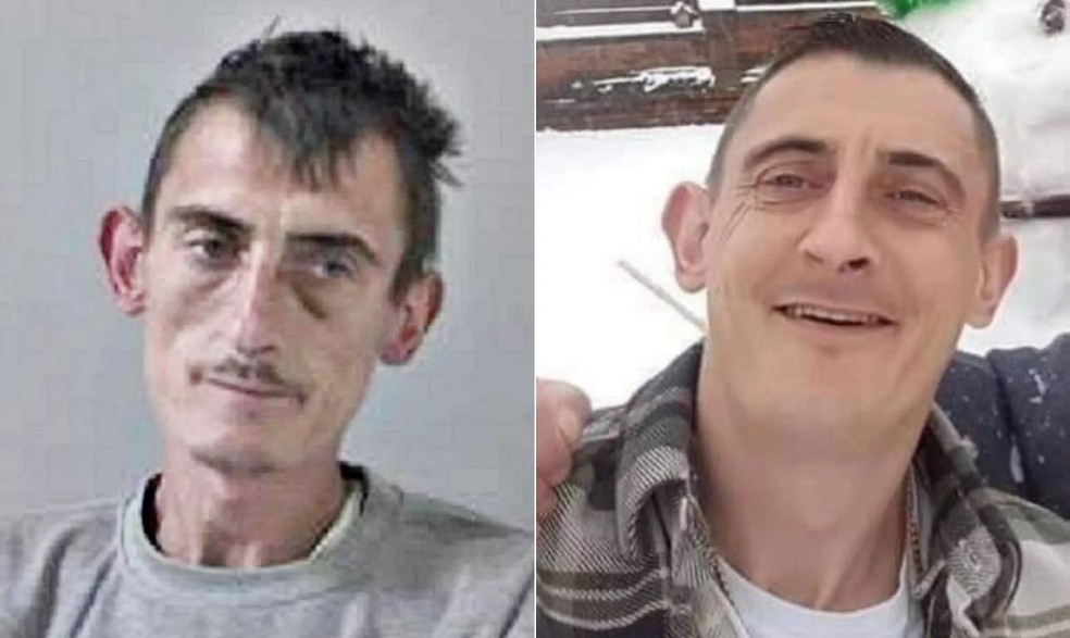 Antes e depois de Lee Sandilands — Foto: Reprodução/Redes sociais
