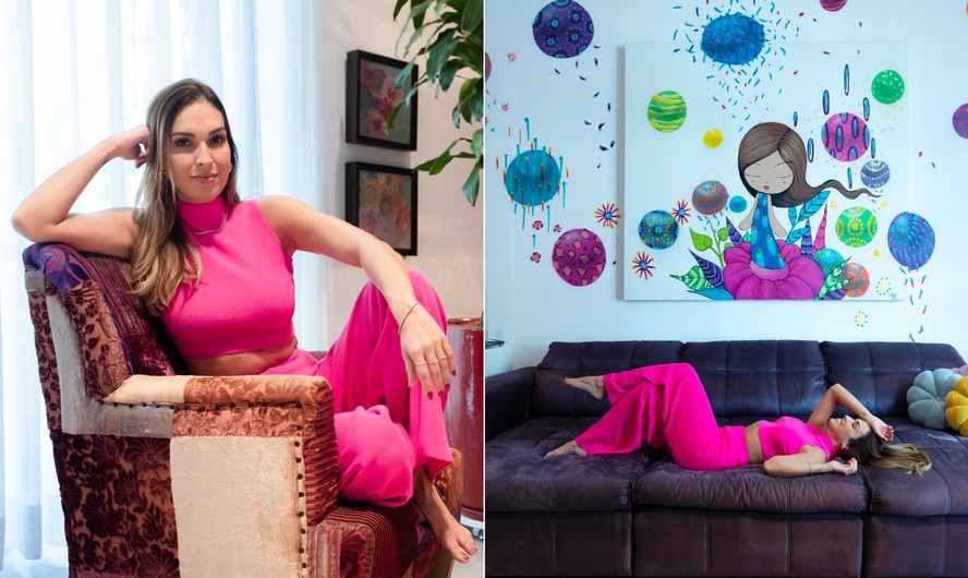 Talitha Morete revela canto favorito do apartamento e surpresa de ...