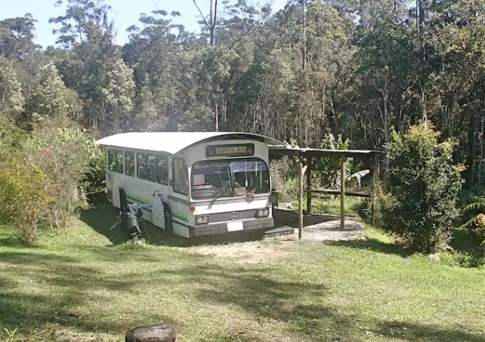 Lucky Duck Bus, em Valla (Austrália) — Foto: Reprodução / Airbnb