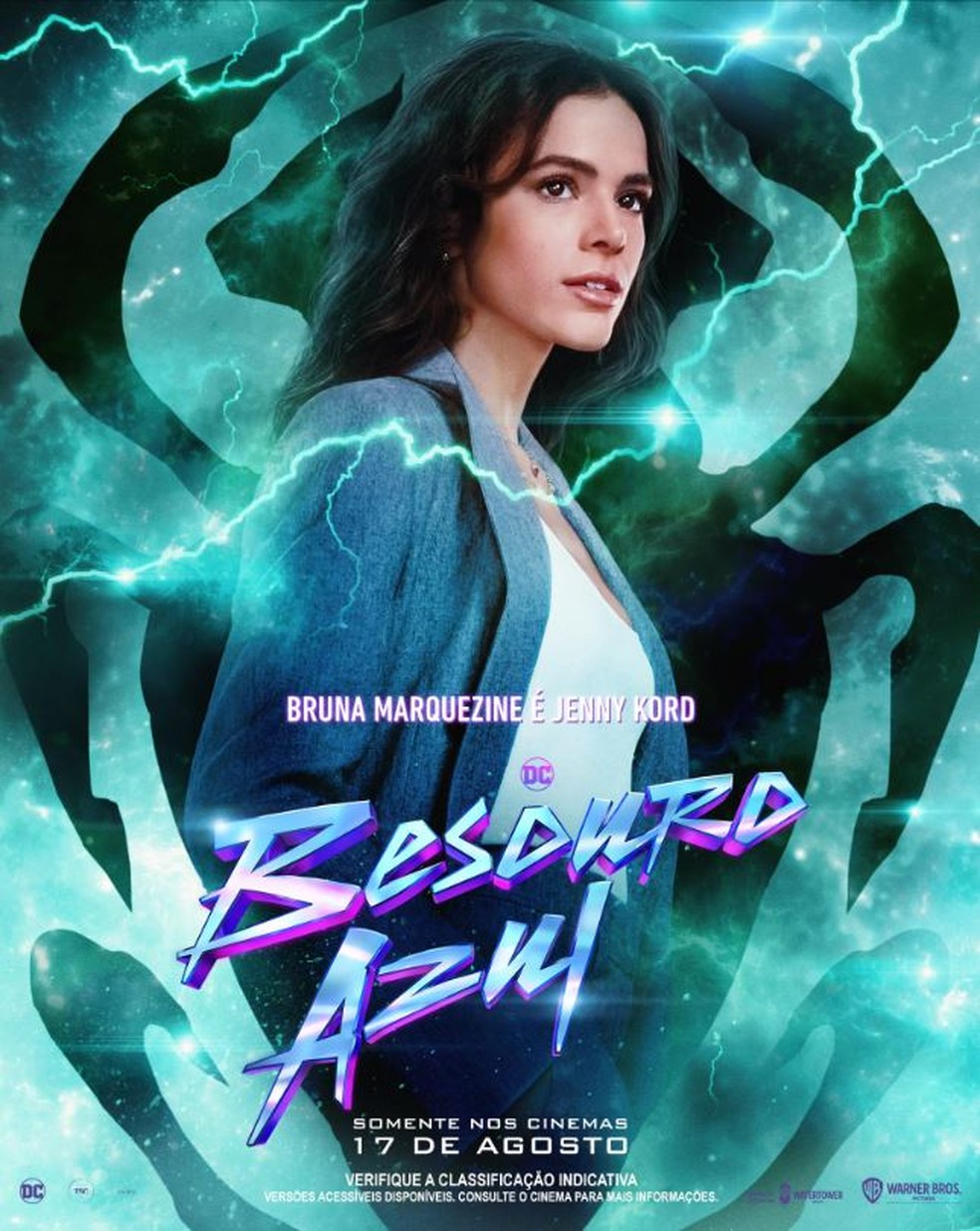 Bruna Marquezine &eacute; estrela do filme "Besouro azul" &mdash; Foto: Divulga&ccedil;&atilde;o