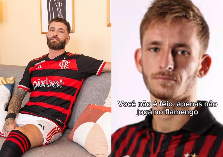 Antes e depois de jogadores do Flamengo viraliza nas redes sociais ...