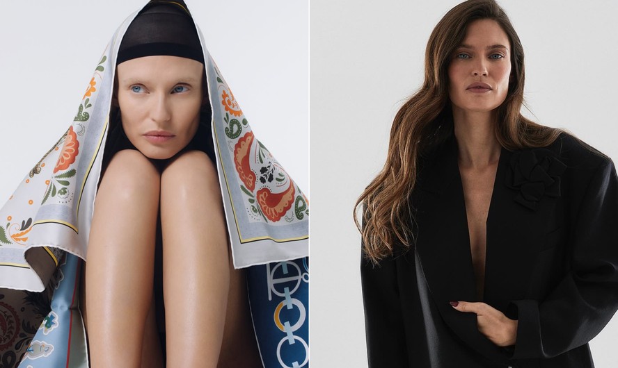 Top model Bianca Balti fez um novo ensaio após ser diagnosticada com câncer no ovário