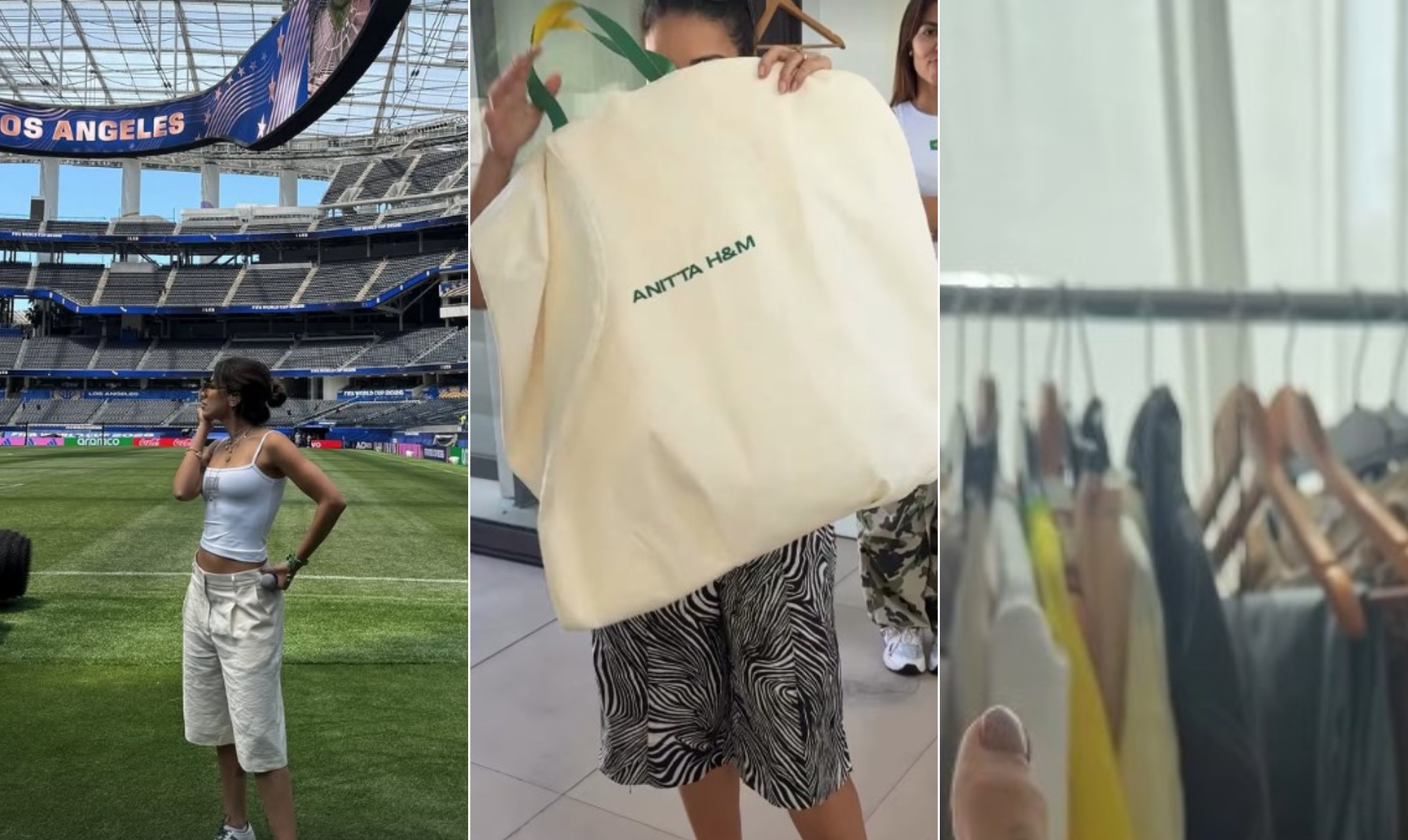 Atração da abertura da Copa do Mundo 2026, Anitta visita estádio e mostra preparativos