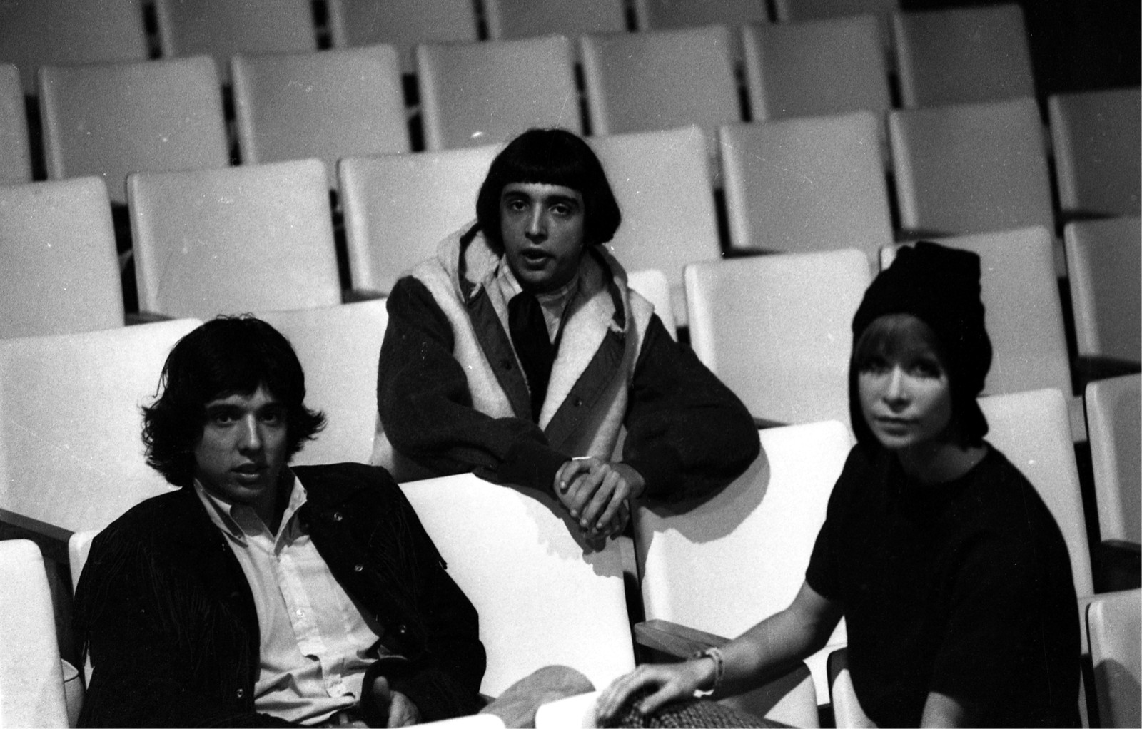 Os Mutantes - Na foto, o trio Rita Lee, Arnaldo Baptista e Sérgio Dias Baptista em 1969 — Arquivo