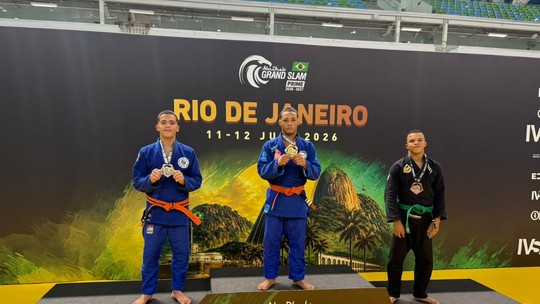 Jovens talentos brilham no primeiro dia do Abu Dhabi Grand Slam de Jiu-Jitsu no Rio Jovens talentos brilham no primeiro dia do Abu Dhabi Grand Slam de Jiu-Jitsu no Rio