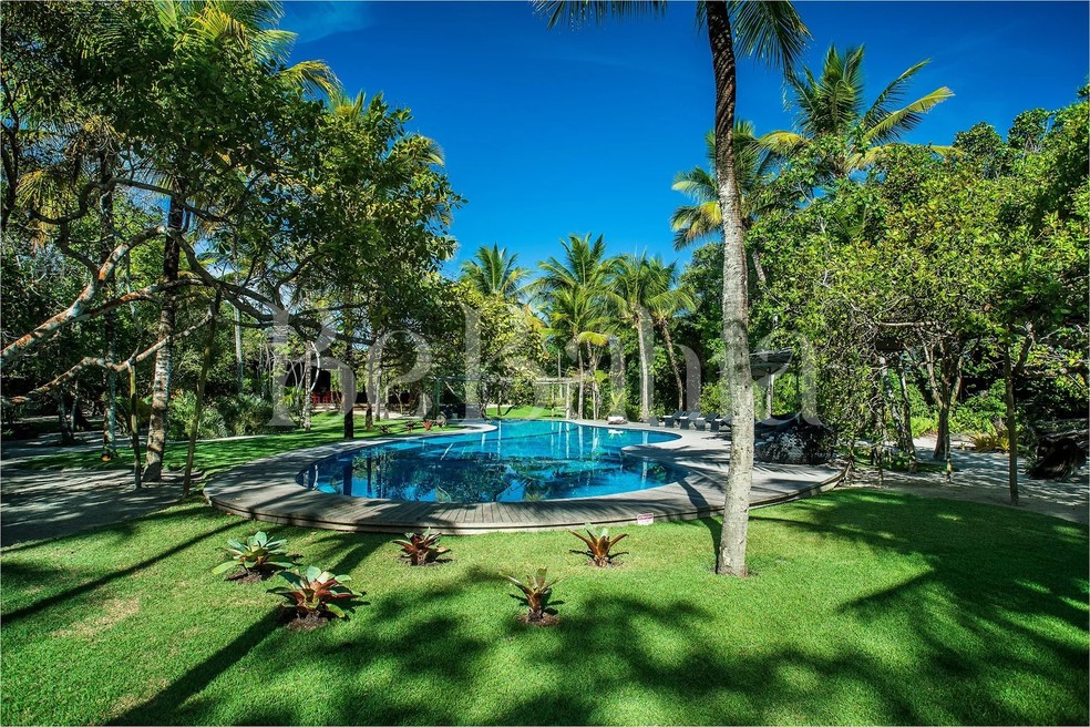 Villa em Trancoso de R$ 300 milhões é de Daniel Vorcaro — Foto: reprodução/ Be Bahia e Casas e Vilas