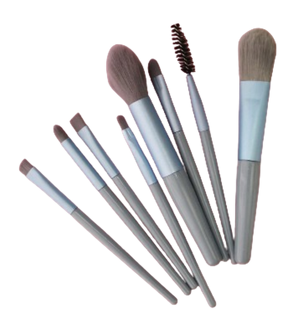 Kit de pincéis com 8 peças — Foto: Reprodução