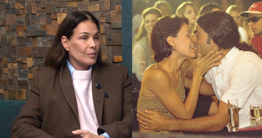Carolina Ferraz recorda química intensa com Eduardo Moscovis em 'Por amor'
