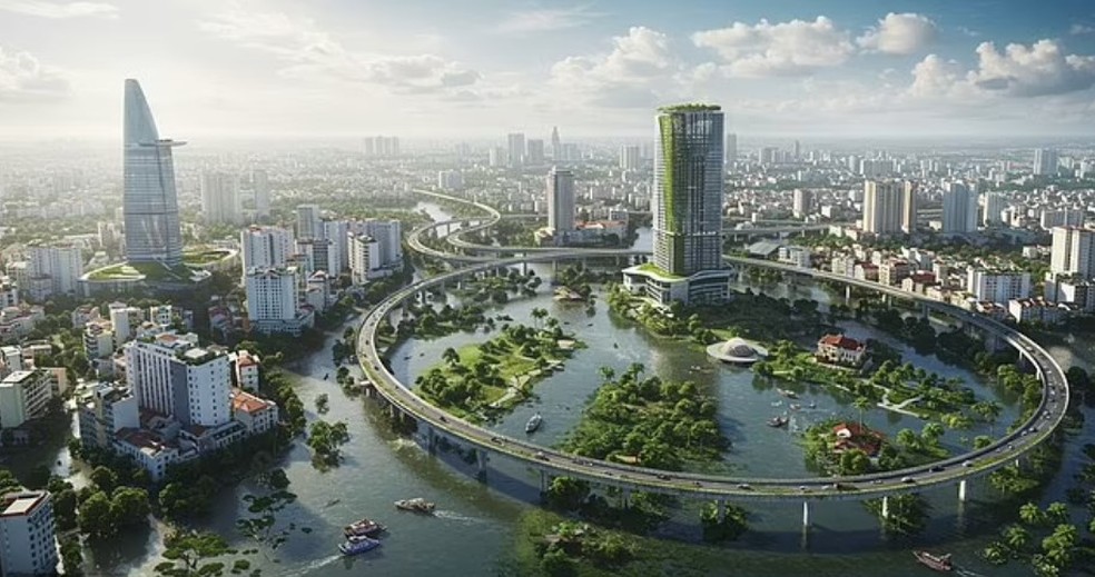 Bangcoc (Tail&acirc;ndia) 'submersa em 2100' &mdash; Foto: ImageFX