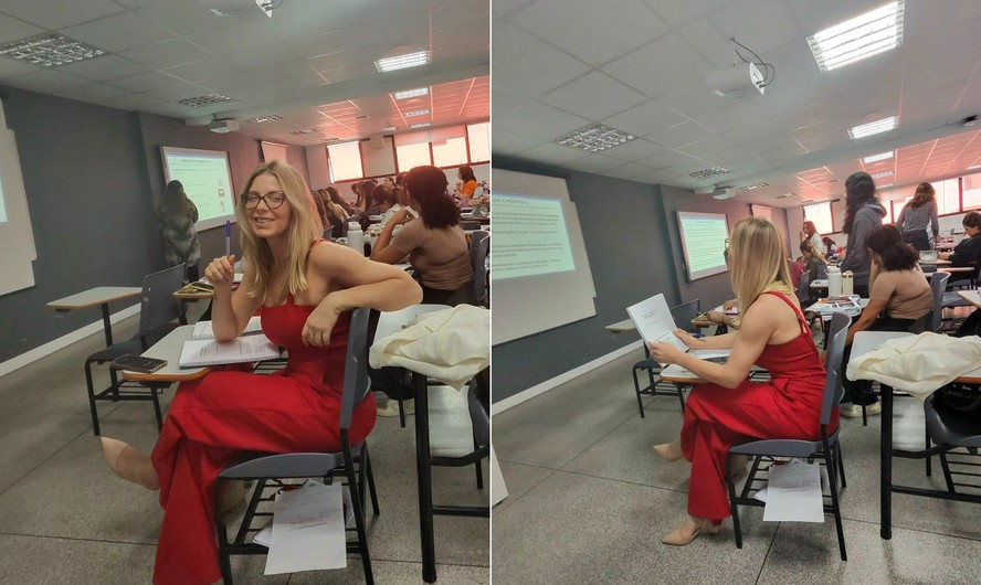 Sheila Mello está cursando psicologia