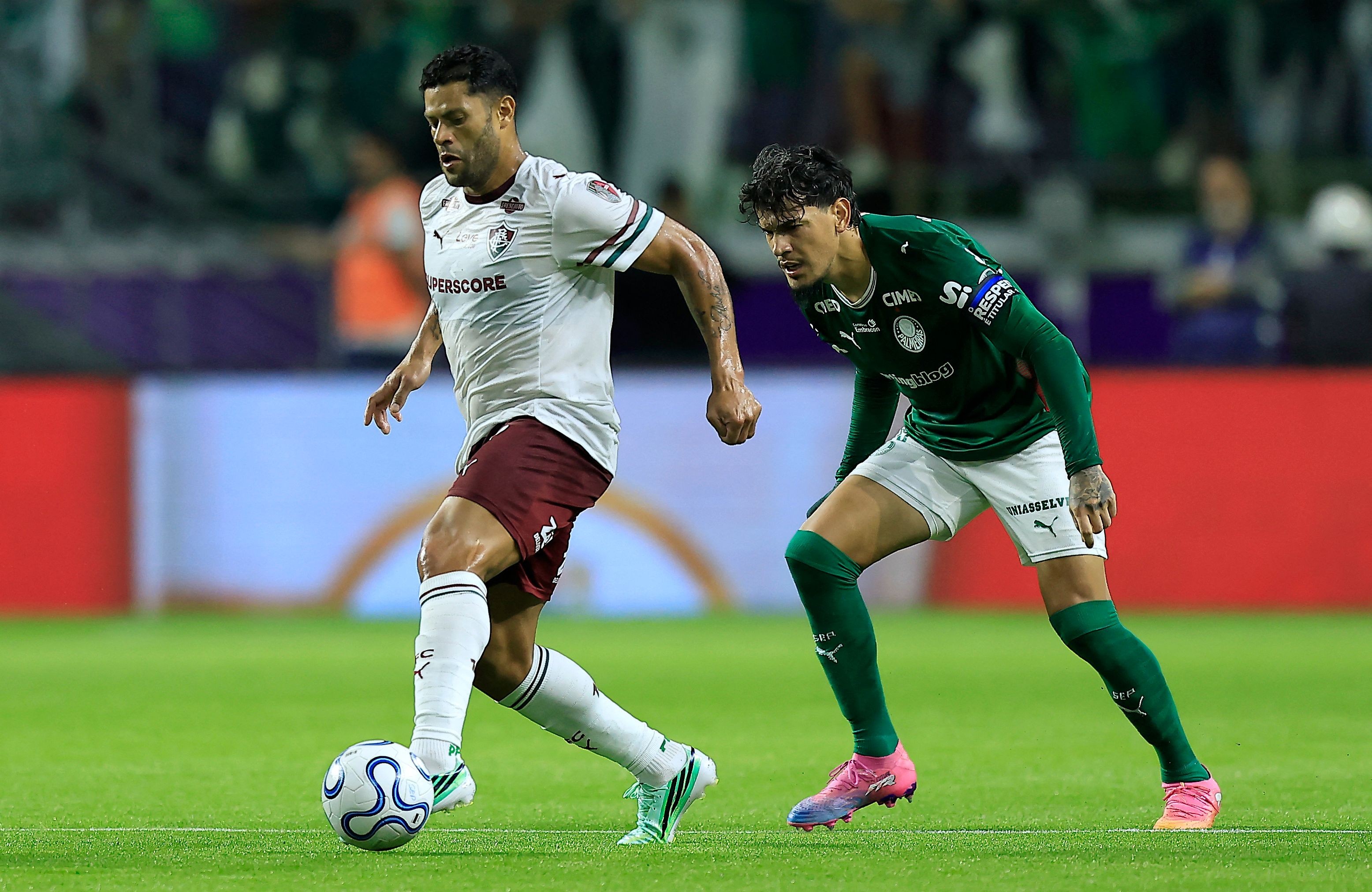 'Time que conta com a sorte também', diz Hulk sobre Palmeiras após eliminação do Fluminense
