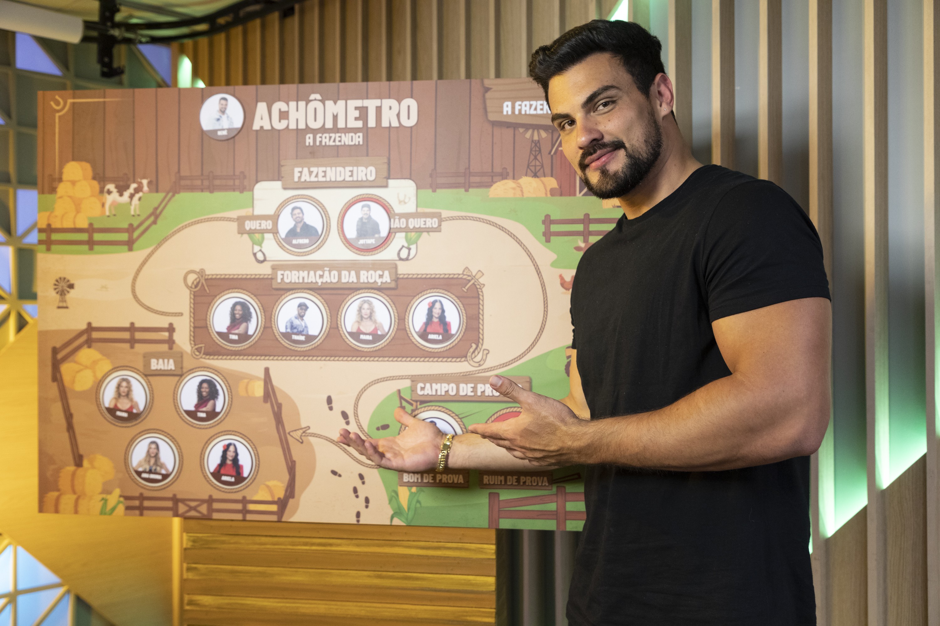 Fora de ‘A fazenda 18’, Renê Thristan revela decepção com Ana, com quem viveu romance: ‘Vi coisas que não gostei’