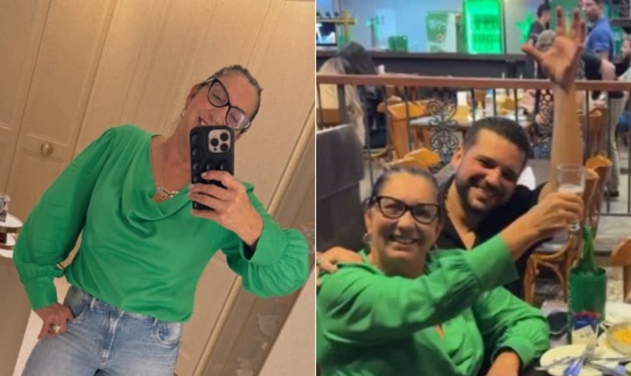 Mãe de Virginia, Margareth Serrão curte jantar com o novo namorado, Danilo Sanfoneiro