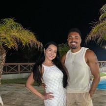 Tirullipa com a mulher Stefânia Lemos — Foto: reprodução/ instagram