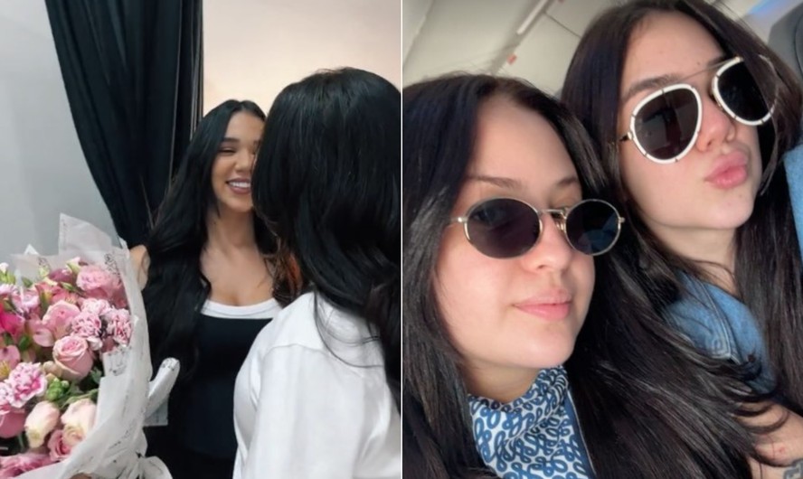 Mari Fernandez faz surpresa rom&acirc;ntica para a namorada; conhe&ccedil;a J&uacute;lia Ribeiro