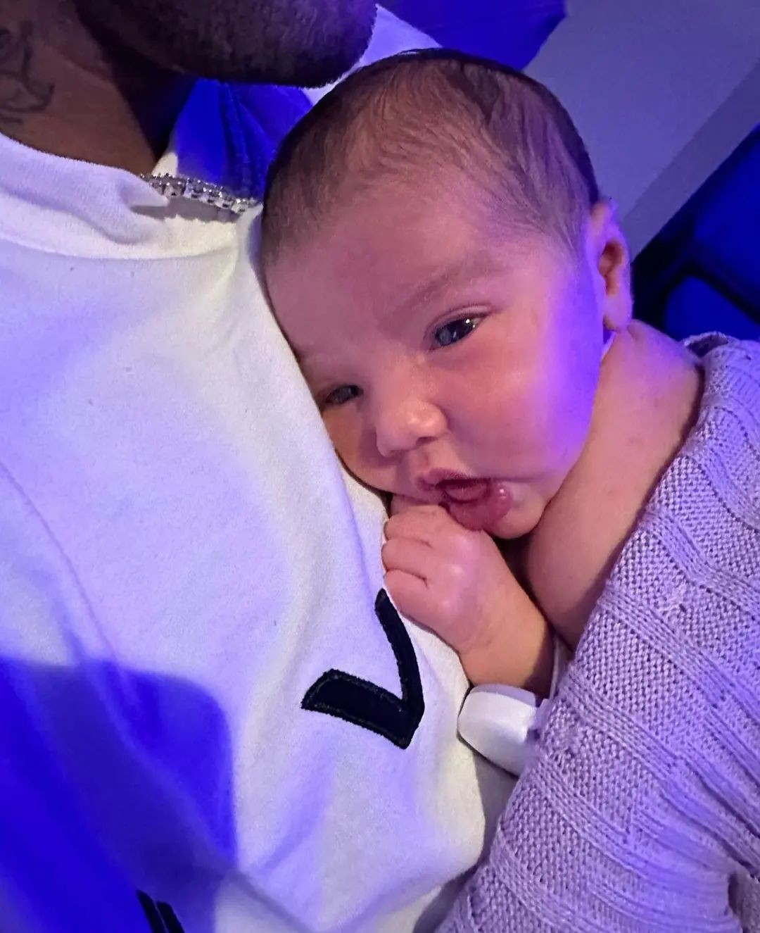 Mavie é filha de Neymar e Bruna Biancardi — Foto: reprodução/ instagram