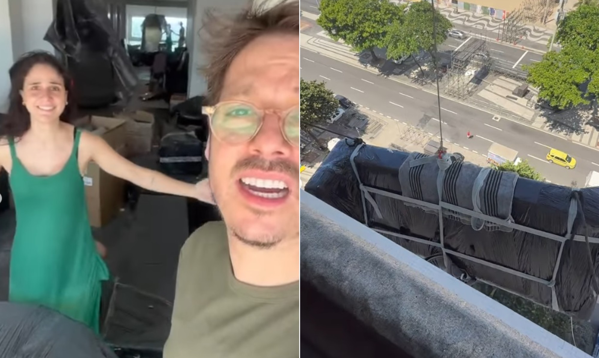Fábio Porchat revela perrengues em mudança para apartamento com vista para o mar