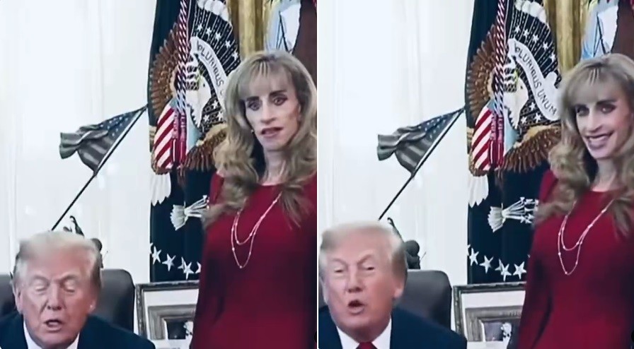 Visita de bilionária a Trump no Salão Oval dispara teorias da conspiração: 'Alien?'
