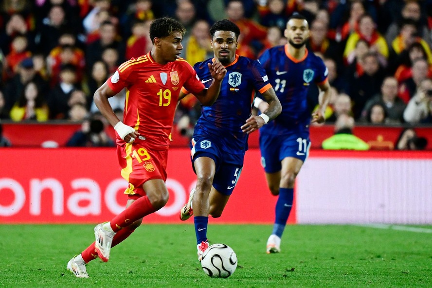 A Espanha de  Lamine Yamal e a Holanda fizeram uma grande partida