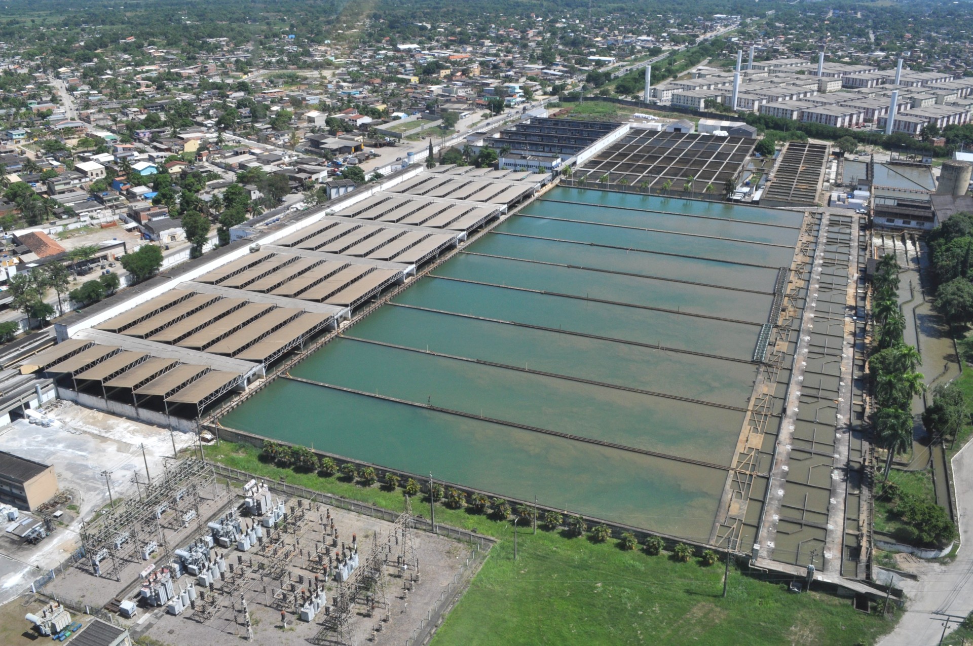 Manutenção no Guandu reduz abastecimento de água em oito cidades do Rio