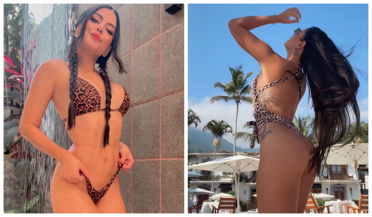 Fernanda do BBB é embaixadora de uma marca de lingeries sexies Fui onça em outras vidas
