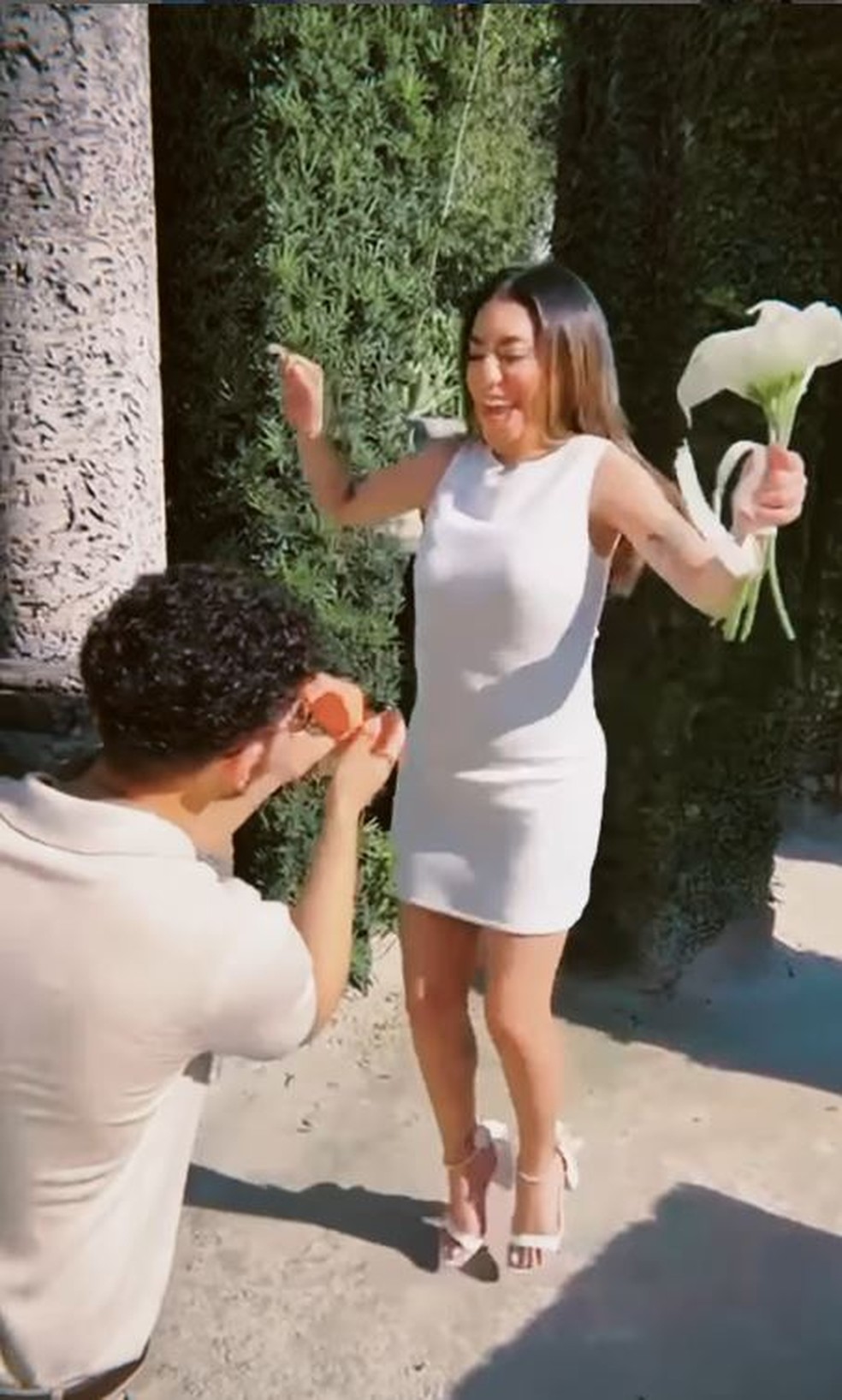 Filha de Vampeta, Giovana Santos vai se casar com presença do jogador após tretas — Foto: reprodução/ instagram